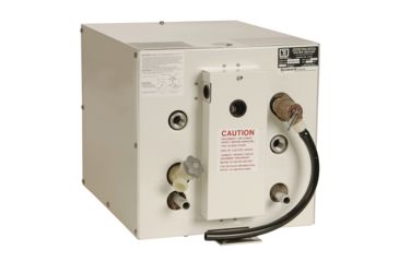 Image of Whale Marine Seaward 6 Gallon Hot Water Heater w/Front Heat Exchanger - White Epoxy - 240V - 1500W 68937