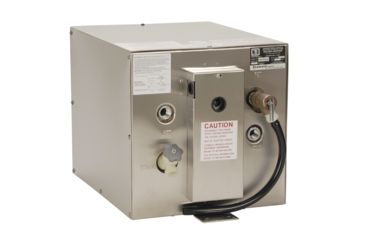 Image of Whale Marine Seaward 6 Gallon Hot Water Heater w/Rear Heat Exchanger - Stainless Steel - 120V - 1500W 59211