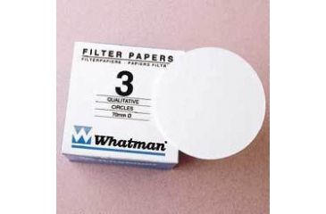 Image of Whatman Grade No. 3 Filter Paper, Whatman 1003-055