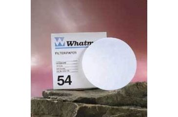 Image of Whatman Grade No. 54 Quantitative Filter Paper, Low Ash, Whatman 1454-090 Filter Circles