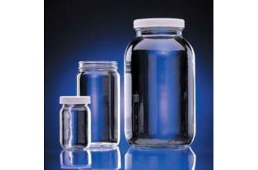 Image of Wheaton Bottle Wm Clr W/PP Cap 4OZCS24 W216924