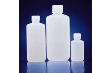 Image of Wheaton Leak-Resistant Bottles, High-Density Polyethylene, Narrow Mouth, Wheaton 209044