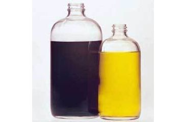 Image of Wheaton Safety-Coated Clear Reagent Bottles, Narrow Mouth, Wheaton 220725 Bottle Only