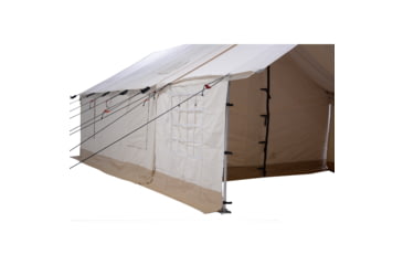 Image of White Duck Alpha Wall Tent Canvas Porch, 8x10ft, WTCP-8x10