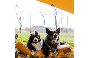 Image of White Duck Sunshade Tarp 330 w/ Poles, 13ft x 13ft/4 x 4 m, SS-4x4-WR