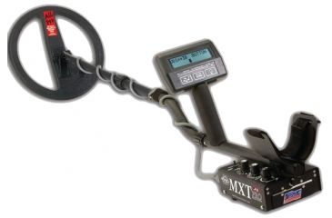 Image of White's Electronics MXT All Pro Metal Detector w/ Backlit Display, 10 in DD Search Coil, Adjustable 46 in - 53 in 800-0342