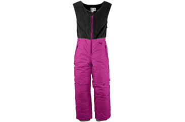 Image of White Sierra Bib - Toddler's-Sugar Plum-2T