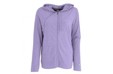 Image of White Sierra Bug Free Jersey Full Zip Hoody - Womens, Light Iris, Medium, B2501W-Light Iris - LIR-MEDIUM
