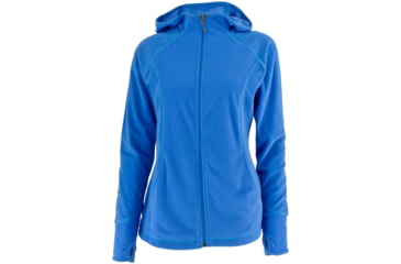 Image of White Sierra Hexi Hoody - Women's-Blue Ice-Medium