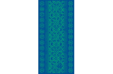Image of White Sierra Kool Multifunctional Headwear-Horizon Blue-One Size