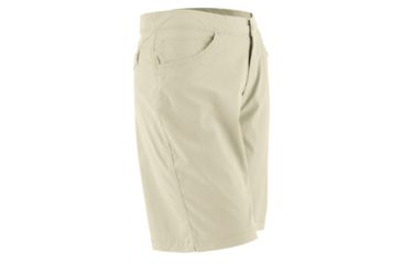 Image of White Sierra Mt. Shasta Stretch Shorts - Womens, Stone, 4, D5549W-Stone - STN-4