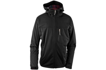 Image of White Sierra South Shore Hooded Softshell - Men's-Black-Medium