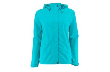 Image of White Sierra Trabagon Rain Shell - Womens, Blue Radiance, Small, X2207W-Blue Radiance -BLR-SMALL