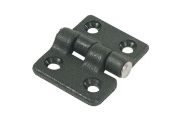 Image of Whitecap Butt Hinge - Black Nylon - 1-1/2" x 1-3/8" 50367