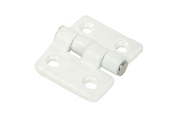 Image of Whitecap Butt Hinge - White Nylon - 1-1/2" x 1-3/8" 50368