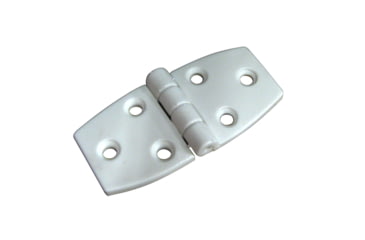 Image of Whitecap Door Hinge - White Nylon - 1-1/2" x 3" 50341