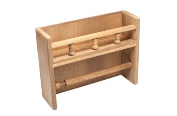 Image of Whitecap Paper Towel Holder w/Spice Rack Teak 50716