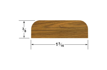 Image of Whitecap Teak Batten - 1-3/16"W 50517