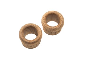 Image of Whitecap Teak Finger Pull - 5/8" Barrel Length - 2 Pack 50540