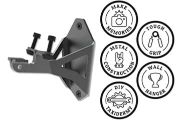Image of Wicked North Gear The Hang Up European Mounting Bracket, Black, B801-A011