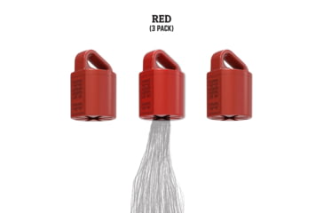 Image of Wicked North Gear Turkey Beard Hanger, 3 Pack, Red, B801-A013-R