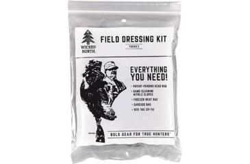 Image of Wicked North Gear Turkey Field Dressing Kit, White, KTF0-0002