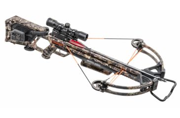 Image of Wicked Ridge Invader X4 Crossbow Package w/Multi-Line Scope, ACUdraw, Mossy Oak Country, Medium, WR18005-5532