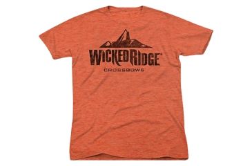 Image of Wicked Ridge Logo Short Sleeve T-Shirt, Orange, Small HCA-68017-S