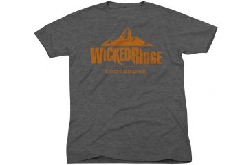Image of Wicked Ridge Logo Tee - Charcoal, Large HCA-68015-L