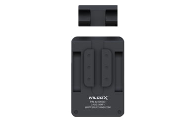 Image of Wilcox DPAM Flight Quick Release Interface Plate, Black, 62104G03-B