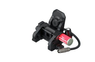 Image of Wilcox DPAM NVG Mount/Interface Plate Adaptor/Three Hole Shroud/Lanyard/Cup, Black, 62100G04-B