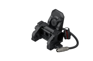 Image of Wilcox DPAM NVG Mount/Interface Plate Adaptor/Three Hole Shroud/Lanyard/Cup, Black, 62100G04-B