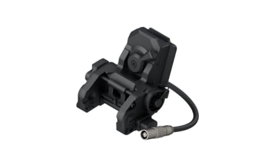 Image of Wilcox DPAM NVG Mount/Interface Plate Adaptor/Three Hole Shroud/Lanyard/Cup, Black, 62100G04-B