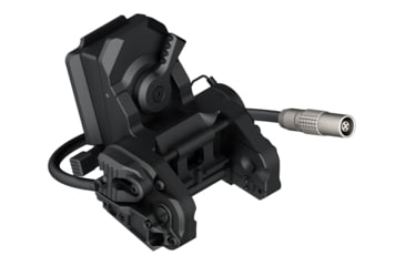 Image of Wilcox DPAM NVG Mount/Interface Plate Adaptor/Three Hole Shroud/Lanyard/Cup, Black, 62100G04-B