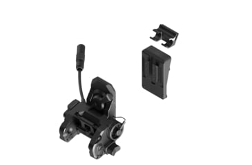 Image of Wilcox DPAM NVG Mount/Universal Interface Plate/LEMO Pigtail Storage for HGU-56/SPH-4 Shroud, Black, 62100G06-B