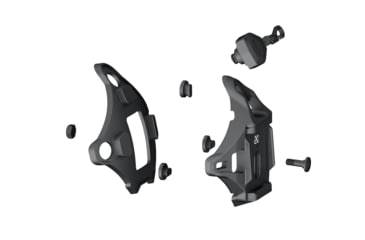 Image of Wilcox Hybrid One/Three Hole Shroud with Lanyard, Black, 56100G39-B