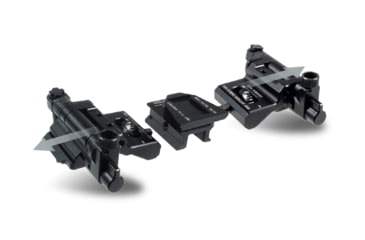 Image of Wilcox Mini N-SEAS Binocular Bridge System, Right Hand, Black, 61303G01-B