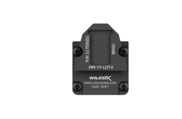 Image of Wilcox NVG Interface Shoe Adapter, BNVD / BNVD-G, Black, 51700G01-B