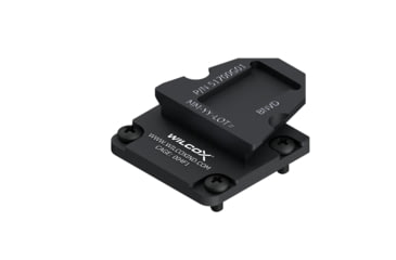 Image of Wilcox NVG Interface Shoe Adapter, BNVD / BNVD-G, Black, 51700G01-B