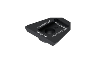 Image of Wilcox NVG Interface Shoe Adapter, for AN/PVS 18/18A, Black, 14001G01