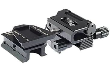 Image of Wilcox Trijicon IR Patrol Binocular Bridge System, Right Hand, Black, 61300G22-B