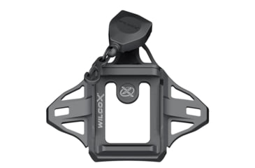 Image of Wilcox WLS Three Hole Shroud with Lanyard, Black, 56108G01-B