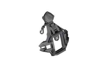 Image of Wilcox WMS Universal Three Hole Shroud with Lanyard, Black, 50200G01-B
