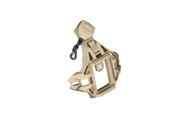 Image of Wilcox WMS Universal Three Hole Shroud with Lanyard, Tan, 50200G01-T