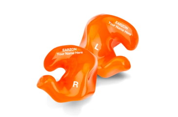 Image of WildEar EarzON Custom Soft Silicone Ear Plugs, Orange, CHPD-S-ORG