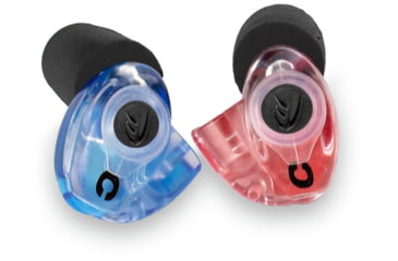 Image of USED WildEar TruEarz Ready-Fit Shooter Filter Ear Plugs, Red/Blue, Slim/Standard/Large, TRUEARZ-IMP-1, EDEMO1, Condition Fair, Other