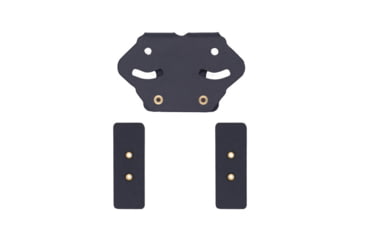 Image of Wilder Tactical Urban Assault Rotating Double Pistol Magazine Base Plate Duty Belt Clip, Black, UASRDPBPDBC