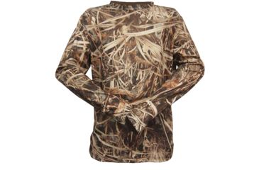 Image of Wildfowler Quick-Dry Long Sleeve Mens T-Shirt, Wildgrass, 2XL, QDLT-WG-2X
