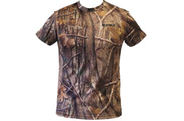 Image of Wildfowler Quick-Dry Short Sleeve Mens T-Shirt, Nature Brown, Medium, QDT-NB-M
