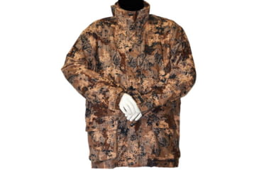 Image of WILDFOWLER Waterproof Power Parka - Mens, Digital Camo, Extra Large, 8147WTDG-XL